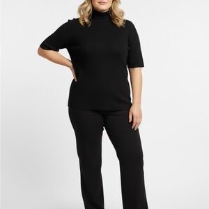 Alfani Charcoal Knit Turtleneck Ensemble